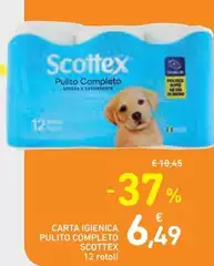 Scottex - Carta Igienica Pulito Completo