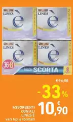 Lines - Assorbenti Con Ali E Lines - Assorbenti Con Ali E
