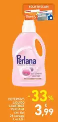 Perlana - Detersivo Liquido Lavatrice