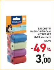 Vitakraft - Sacchetti Igienici Per Cani