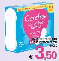 Carefree - Proteggi Slip Cotton Fresh