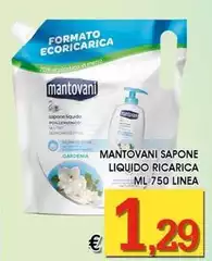 Mantovani - Sapone Liquido Ricarica Linea Mantovani - Sapone Liquido Ricarica Linea
