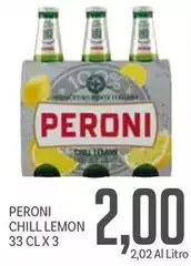 Peroni - Chill Lemon