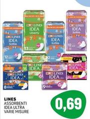 Lines - Assorbenti Idea Ultra