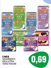 Lines - Assorbenti Idea Ultra
