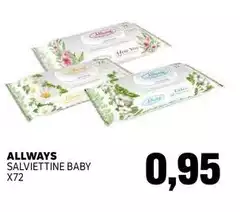 Allways - Salviettine Baby
