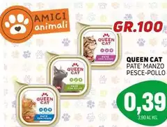 Queen Cat - Pate' Manzo Pesce-Pollo