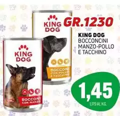 King Dog - Bocconcini Manzo-Pollo E Tacchino