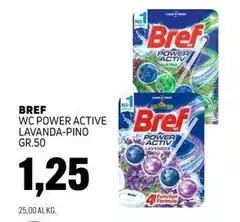 Bref - Wc Power Active Lavanda-Pino