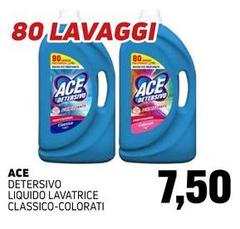 Ace - Detersivo Liquido Lavatrice Classico-Colorati Ace - Detersivo Liquido Lavatrice Classico-Colorati