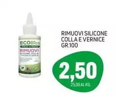 Eco Bios - Rimuovi Silicone Colla E Vernice