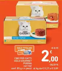 Purina - Cibo Per Gatti Gold Gourmet Purina - Cibo Per Gatti Gold Gourmet