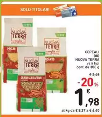 Nuova Terra - Cereali Bio