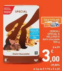 Kelloggs - Cereali Special K Kelloggs - Cereali Special K