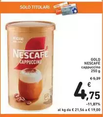 Nescafé - Gold Nescafé - Gold