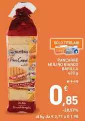 Barilla - Pancarre Mulino Bianco Barilla - Pancarre Mulino Bianco
