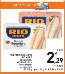 Rio Mare - Filetti Di Sgombro