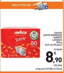Lavazza - Cialde Caffè Espresso Suerte Lavazza - Cialde Caffè Espresso Suerte