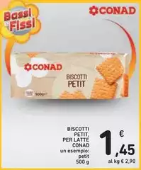 Conad - Biscotti Petit Per Latte