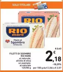 Rio Mare - Filetti Di Sgombro