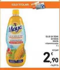 Maya - Olio Di Semi Di Mais Maya - Olio Di Semi Di Mais