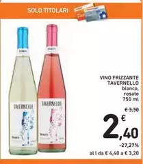 Tavernello - Vino Frizzante