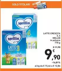 Mellin - Latte Crescita 3,4 Mellin - Latte Crescita 3,4