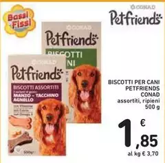 Conad - Biscotti Per Cani Petfriends Conad - Biscotti Per Cani Petfriends