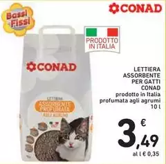 Conad - Lettiera Assorbente Per Gatti
