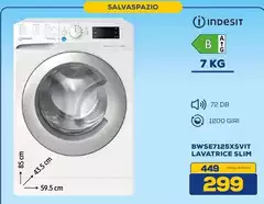 Indesit - Lavatrice Slim