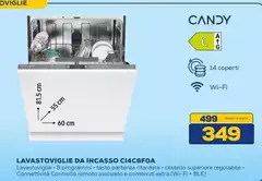 Candy - Lavastoviglie Da Incasso CI4C6F0A