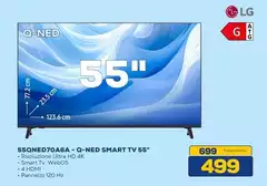 LG - 55QNED70A6A Q-NED SMART TV 55''