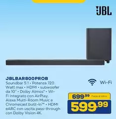 Jbl - BAR800PROB 5000 W Jbl - BAR800PROB 5000 W