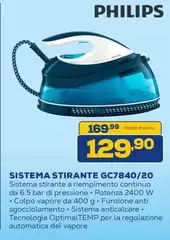 Philips - Sistema Stirante GC7840/20