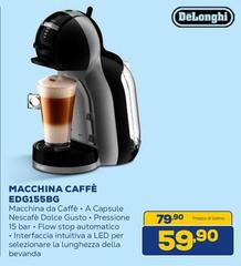 De Longhi - Macchina Caffè EDG155BG De Longhi - Macchina Caffè EDG155BG
