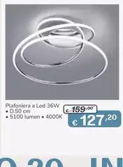 Plafoniera A Led 36W Plafoniera A Led 36W