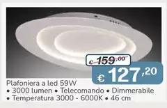 Plafoniera A Led 59W Plafoniera A Led 59W