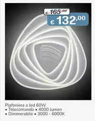 Plafoniera A Led 60W Plafoniera A Led 60W