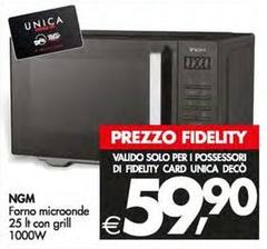 Ngm - Forno Microonde