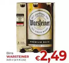 Warsteiner - Birra