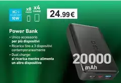 Sbs - Power Bank Da 20000 mAh A Ricarica Rapida