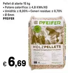 Pfeifer - Pellet Di Abete
