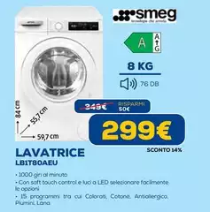 Smeg - Lavatrice LB1T80AEU