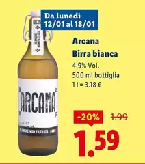 Arcana - Birra Bianca