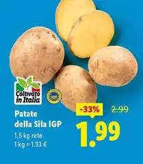 Patate Della Sila IGP
