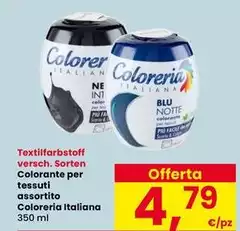 Coloreria Italiana - Colorante Per Tessuti Coloreria Italiana - Colorante Per Tessuti