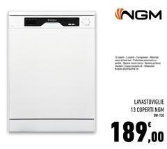 Ngm - Lavastoviglie 13 Coperti