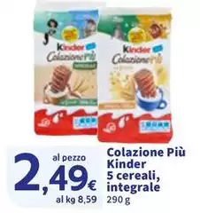 Ferrero - Colazione Più Kinder 5 Cereali, Integrale