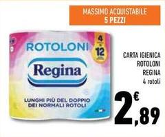 Regina - Carta Igienica Rotoloni