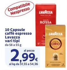 Lavazza - 10 Capsule Caffè Espresso